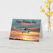 Happy Birthday papa Kaart (Gele Bloem)