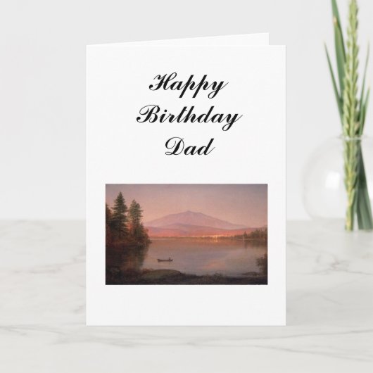 Happy Birthday papa Kaart (Voorkant)