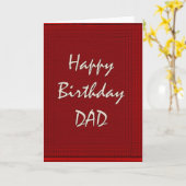 Happy Birthday papa Kaart (Gele Bloem)