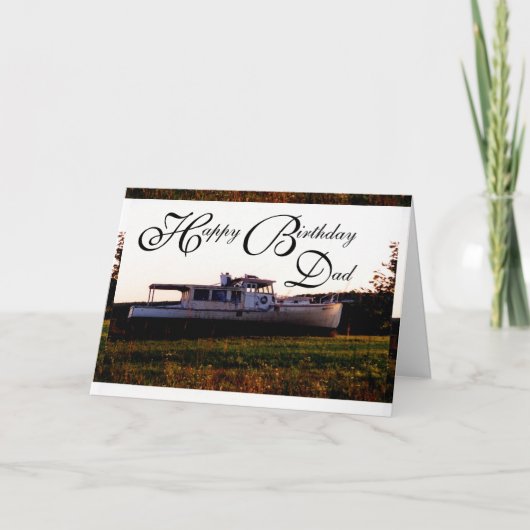 Happy Birthday papa Kaart (Voorkant)