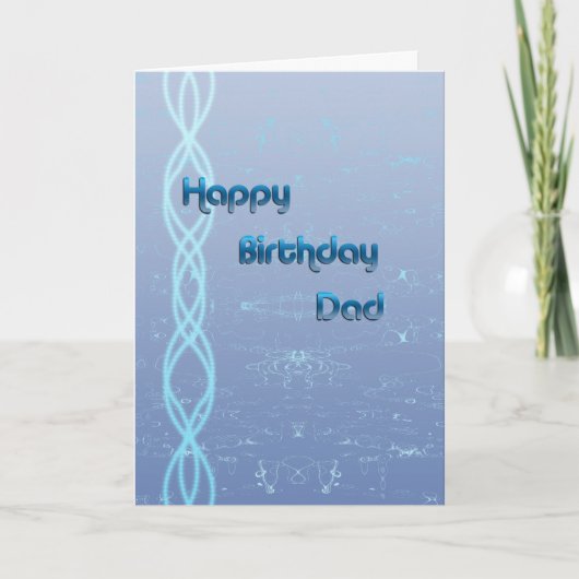 Happy Birthday papa Kaart (Voorkant)