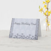 Happy Birthday papa Kaart (Gele Bloem)