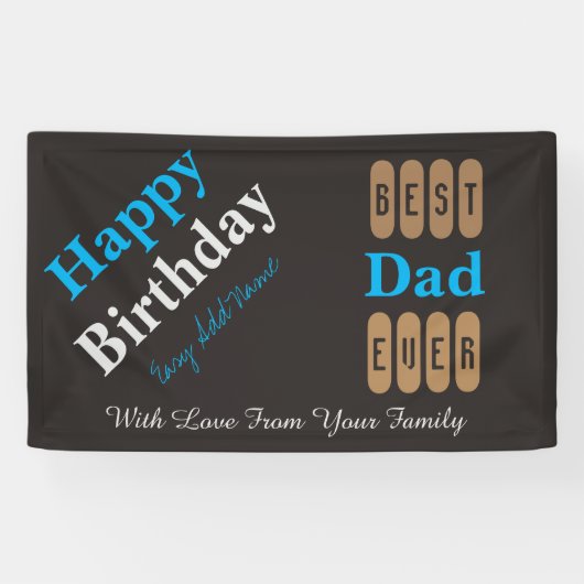 Happy Birthday papa Spandoek (Horizontaal)
