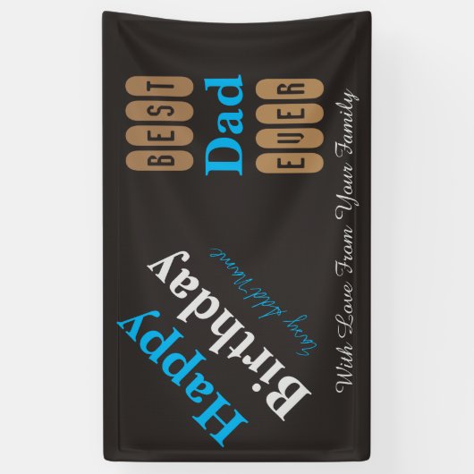 Happy Birthday papa Spandoek (Verticaal)