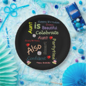 Happy Birthday Paper Bord tante (Feest)