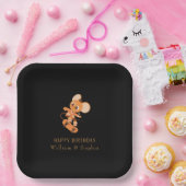 Happy Birthday Paper Borden – Aangepast Afbeelding Papieren Bordje (Feest)