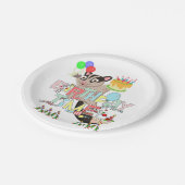 Happy Birthday Paper Borden Possum Cake Papieren Bordje (Gekanteld)