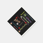 Happy Birthday Paper Napkins Benjamin Servet (Hoek)