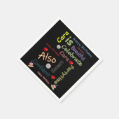 Happy Birthday Paper Napkins Cara Servet (Hoek)