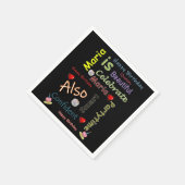 Happy Birthday Paper Napkins Maria Servet (Hoek)