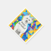 Happy Birthday Paper Napkins Servet (Hoek)