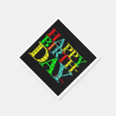 Happy Birthday Paper Napkins Servetten (Hoek)