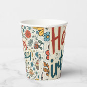 Happy Birthday Paperbeker Papieren Bekers (Rechts)