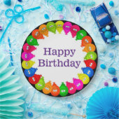 Happy Birthday Papieren Bordje (Feest)