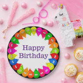 Happy Birthday Papieren Bordje (Feest)