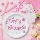 Happy Birthday Papieren Bordje (Feest)