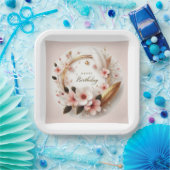 Happy Birthday Papieren Bordje (Feest)