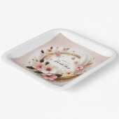 Happy Birthday Papieren Bordje (Gebogen)