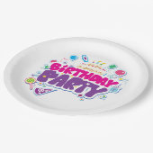 Happy Birthday Papieren Bordje (Gekanteld)
