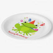 Happy Birthday Papieren Bordje (Gekanteld)