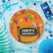 Happy Birthday Papieren Bordje (Feest)