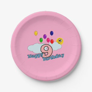 Happy Birthday Papieren Bordje