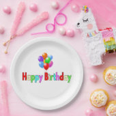 Happy Birthday Papieren Bordje (Feest)