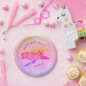 Happy Birthday parrot Paper Bord (Feest)