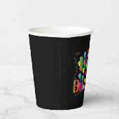 Happy Birthday Party-ballonnen Papieren Bekers (Rechts)