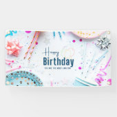Happy Birthday Party Banner (Horizontaal)