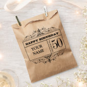  Happy Birthday Party Bedankzakje (Geknipt)