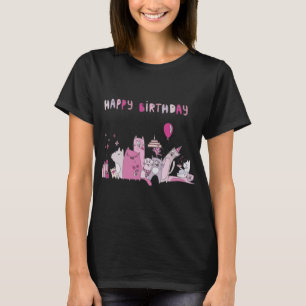 Happy Birthday Party Kat T-shirt