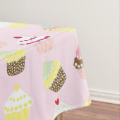 Happy Birthday Party Kinder Cupcakes Tafelkleed (Voorbeeld)