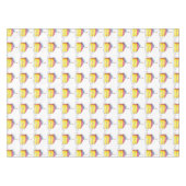 Happy Birthday Party Layer Cake Slice Patroon Tafelkleed (Voorkant (Horizontaal))