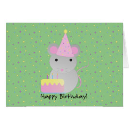 Happy Birthday Party Mouse