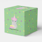 Happy Birthday Party Mouse Bedankdoosjes (Achterkant)