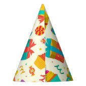 Happy Birthday Party Pet Feesthoedjes (Achterkant)