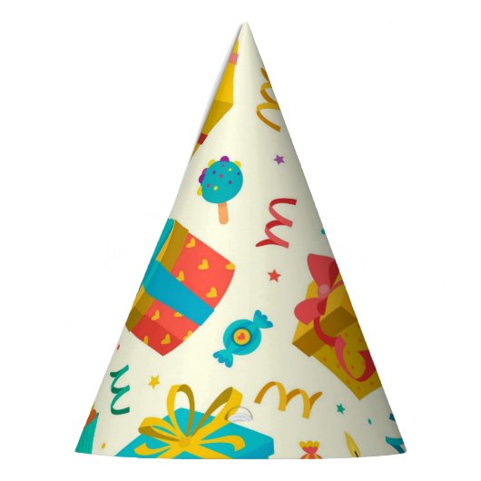 Happy Birthday Party Pet Feesthoedjes (Links)