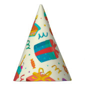 Happy Birthday Party Pet Feesthoedjes (Rechts)