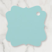 Happy Birthday Party Petten Pattern Bedankjes Labels (Achterkant)