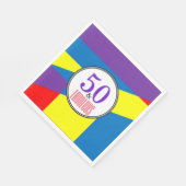 Happy Birthday Party Servet (Hoek)