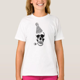 Happy Birthday Party Skull T-shirt