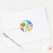Happy Birthday Party Stickers (Envelop)