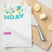 Happy birthday party  theedoek (Quarter Fold)