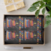 Happy Birthday Party Theme Levert Tissue Papier (Geschenk)