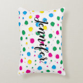Happy Birthday past Accent Cushion aan Kussen (Voorkant(Verticaal))