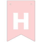 Happy Birthday Pastel Rainbow BUNTING FLAGS Vlaggetjes (Tweede vlag)