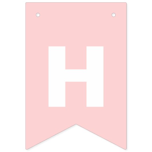 Happy Birthday Pastel Rainbow BUNTING FLAGS Vlaggetjes (Tweede vlag)