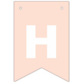 Happy Birthday Pastel Rainbow BUNTING FLAGS Vlaggetjes (Tweede vlag)