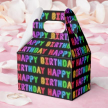 Happy Birthday Pattern